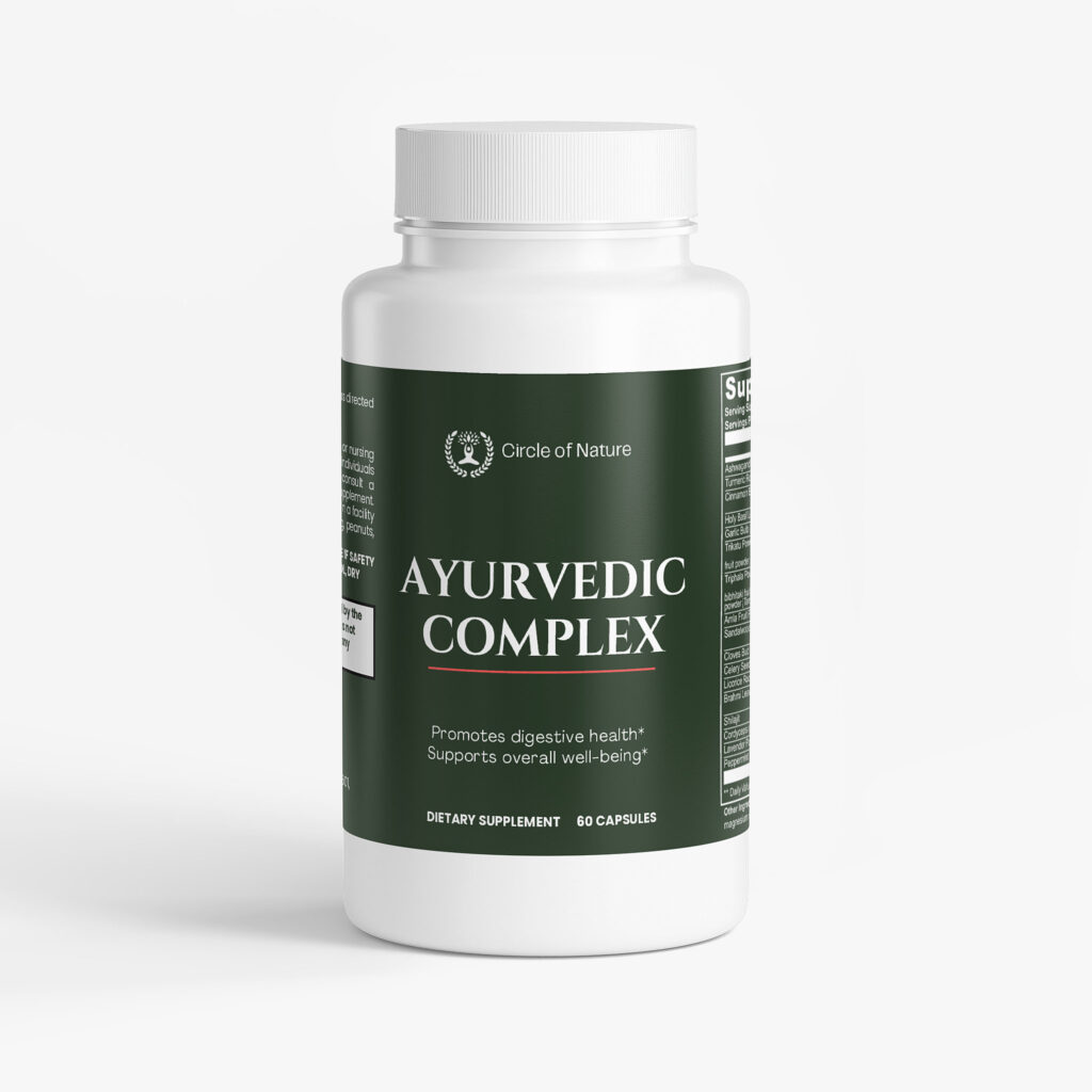 Ayurvedic Ashwagandha Turmeric Holy Basil for Digestive Health