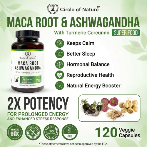 maca root and ashwagandha
